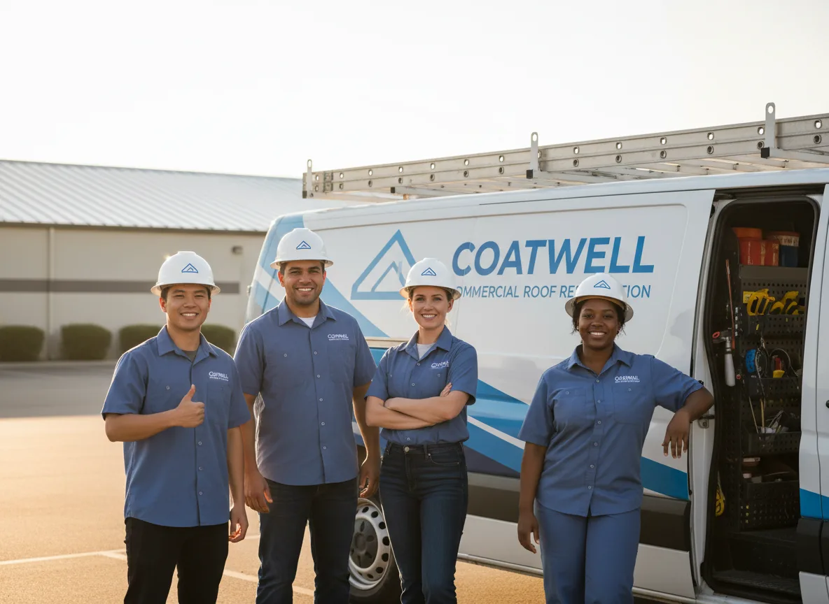 Commercial roof coating company in Wallback, WV